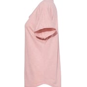 Side view of Women’s Triblend Dolman T-Shirt