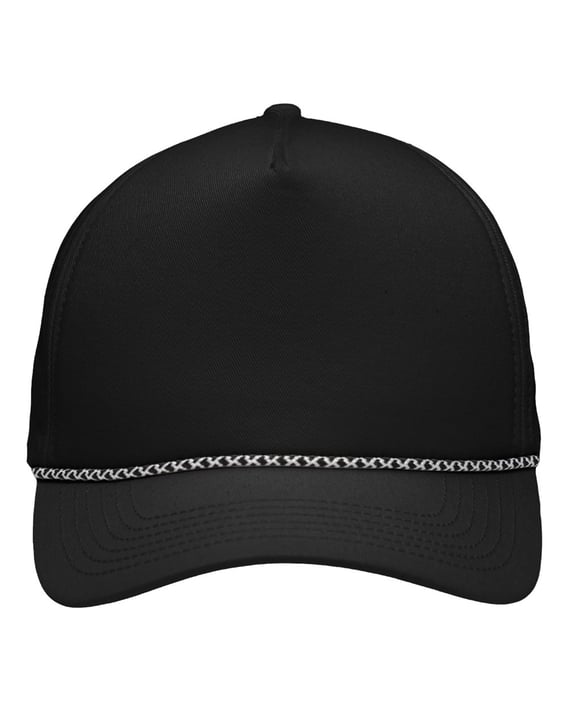 Front view of Five-Panel Rope Heritage Fit Cap