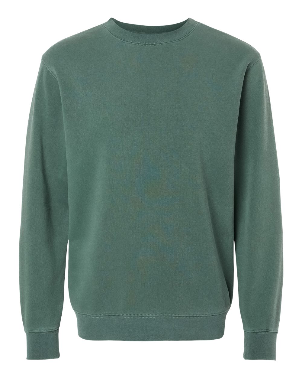 Front view of Midweight Pigment-Dyed Crewneck Sweatshirt