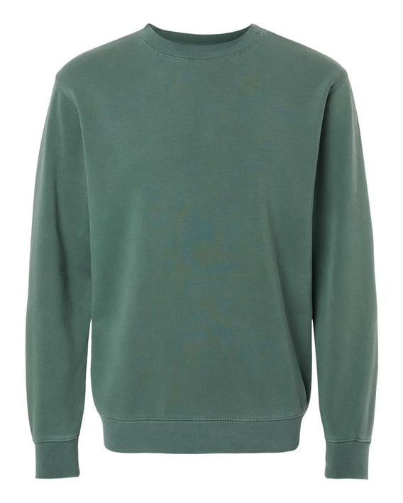 Front view of Midweight Pigment-Dyed Crewneck Sweatshirt
