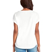 Back view of Ladies’ Dolman With RolledSleeves