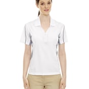 Front view of Ladies’ Eperformance Parallel Snag Protection Polo With Piping