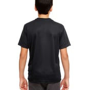 Back view of Youth Cool & Dry Basic Performance T-Shirt