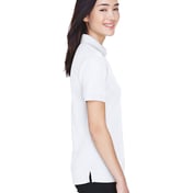 Side view of Ladies’ Platinum Performance Piqué Polo With TempControl Technology