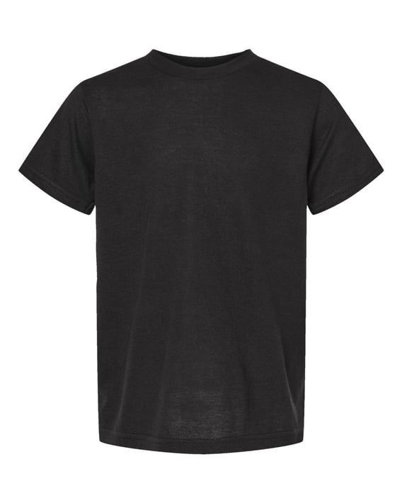 Front view of Youth Poly-Rich T-Shirt