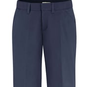 Front view of Women’s Flat Front Shorts – Plus