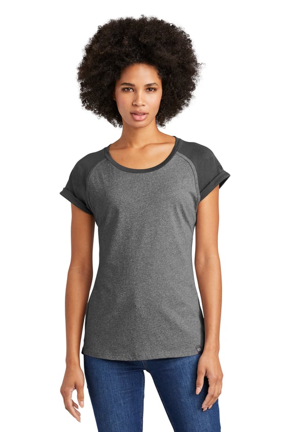 Front view of Women’s Heritage Blend Varsity Tee