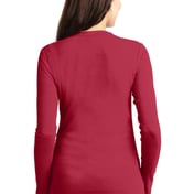 Back view of Women’s Concept Stretch Button-Front Cardigan