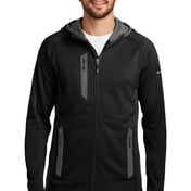 Front view of Sport Hooded Full-Zip Fleece Jacket