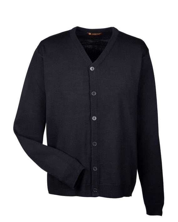Front view of Pilbloc™ V-Neck Button Cardigan Sweater