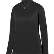 Front view of Women’s Wicking Fleece Quarter-Zip Pullover