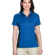 Front view of Ladies’ Eperformance™ Fuse Snag Protection Plus Colorblock Polo