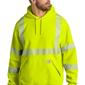 Front view of ANSI 107 Class 3 Hooded Sweatshirt