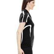 Side view of Ladies’ Accelerate UTK Cool*logik Performance Polo