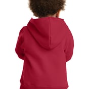 Back view of Toddler Core Fleece Full-Zip Hooded Sweatshirt