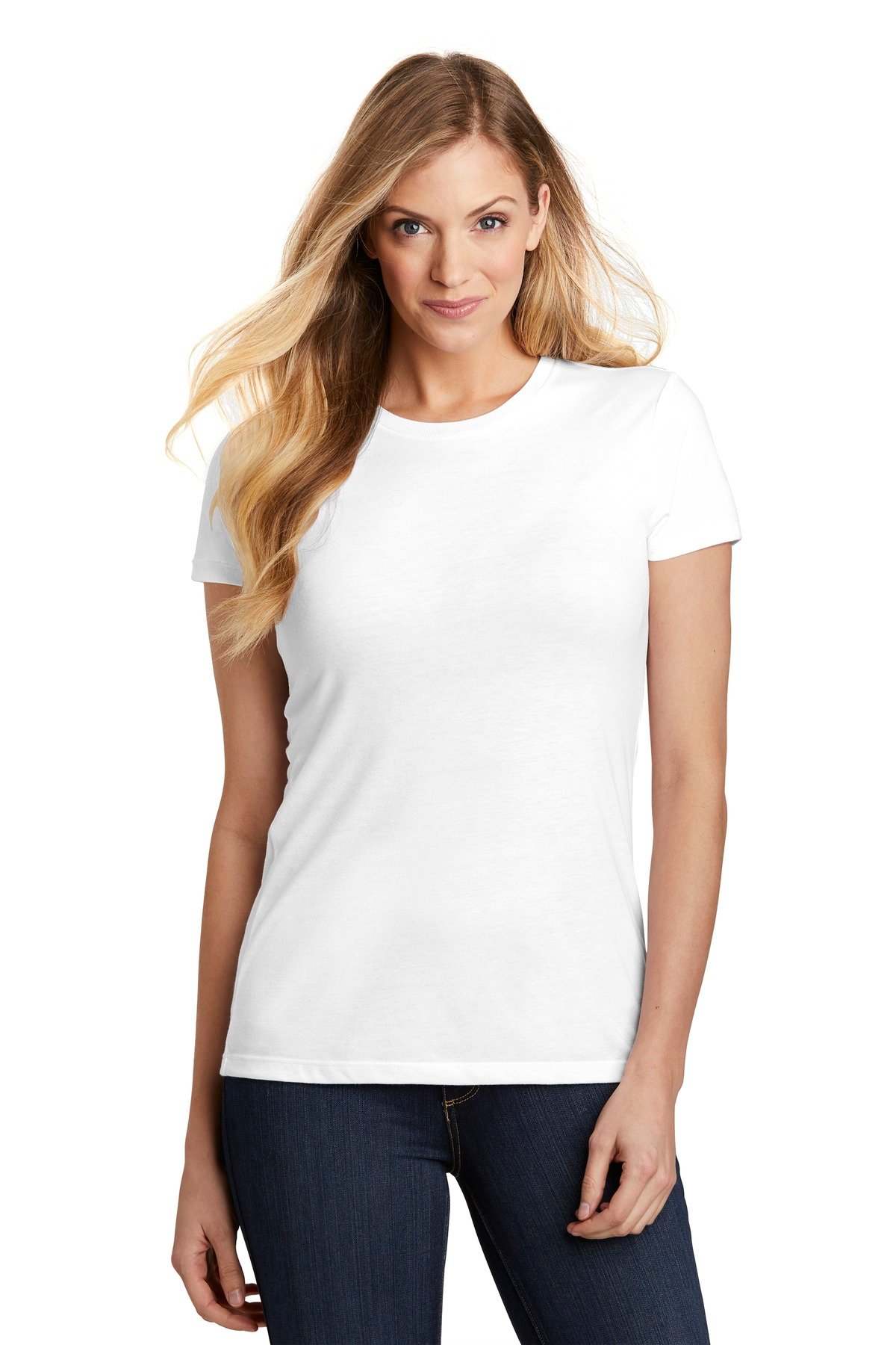 Front view of Women’s Fitted Perfect Tri ® Tee