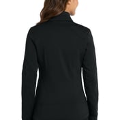 Back view of Women’s Grid Fleece Jacket