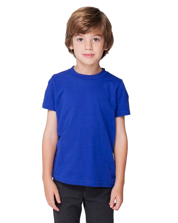 Front view of Toddler Fine Jersey Short-Sleeve T-Shirt