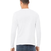 Back view of Unisex Jersey Long-Sleeve T-Shirt