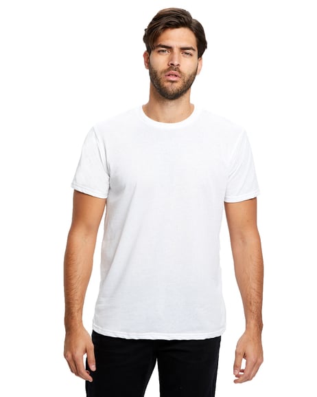Front view of Men's Short-Sleeve Recycled Crew Neck T-Shirt