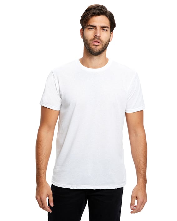 Front view of Men’s Short-Sleeve Recycled Crew Neck T-Shirt
