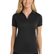 Front view of Women’s Diamond Jacquard Polo