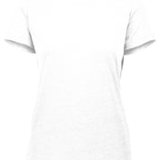 Front view of Ladies’ 3.8 Oz., Tri-Blend T-Shirt