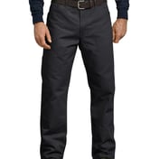 Front view of Unisex Relaxed Fit Straight Leg Carpenter Duck Jean Pant
