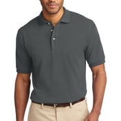 Front view of Tall Heavyweight Cotton Pique Polo