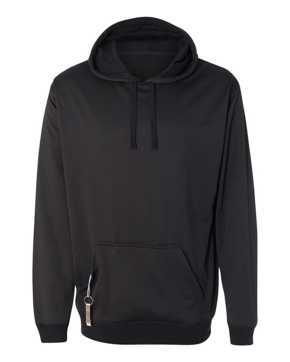Front view of Polyester Tailgate Hooded Sweatshirt