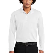 Front view of PosiCharge &reg; RacerMesh &reg; Long Sleeve Polo