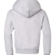 Back view of NuBlend® Youth Hooded Sweatshirt