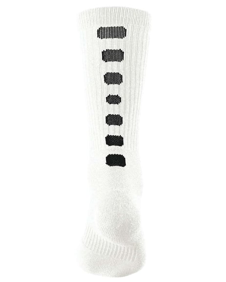 Front view of Colorblocked Crew Socks