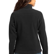 Back view of Ladies Full-Zip Fleece Jacket