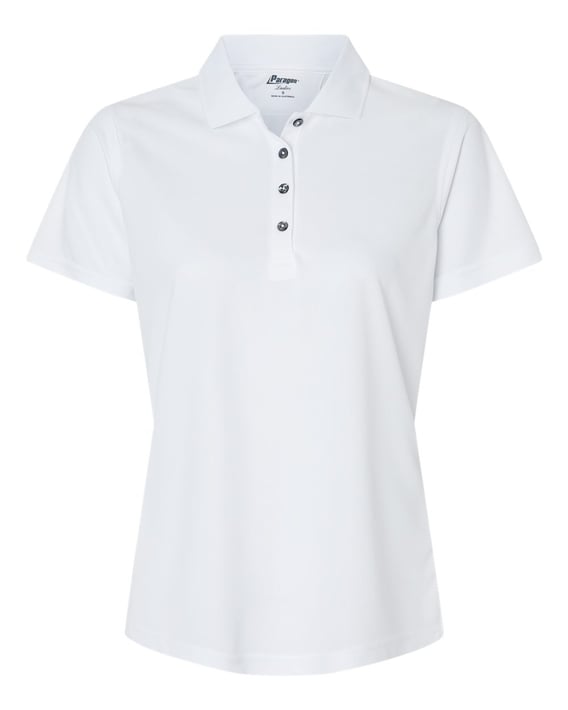 Front view of Women’s Saratoga Performance Mini Mesh Polo