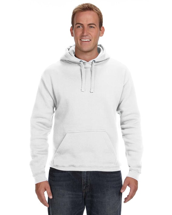 Front view of Adult Premium Fleece Pullover Hooded Sweatshirt