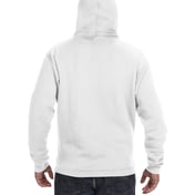 Back view of Adult Premium Fleece Pullover Hooded Sweatshirt