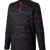 Side view of Volition Flanked Quarter-Zip Pullover