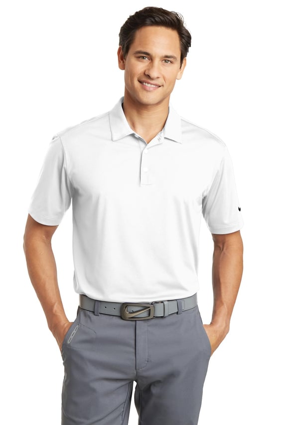 Front view of Dri-FIT Vertical Mesh Polo
