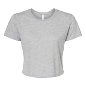 Front view of Women’s Flowy Crop Tee