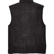 Back view of Fleece Full-Zip Vest