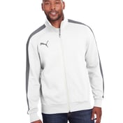 Front view of Adult Puma P48 Fleece Track Jacket