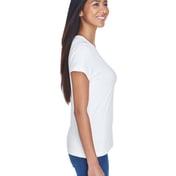 Side view of Ladies’ Cool & Dry Sport Performance Interlock T-Shirt