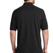 Back view of Tall EZCotton® PoloTK8000