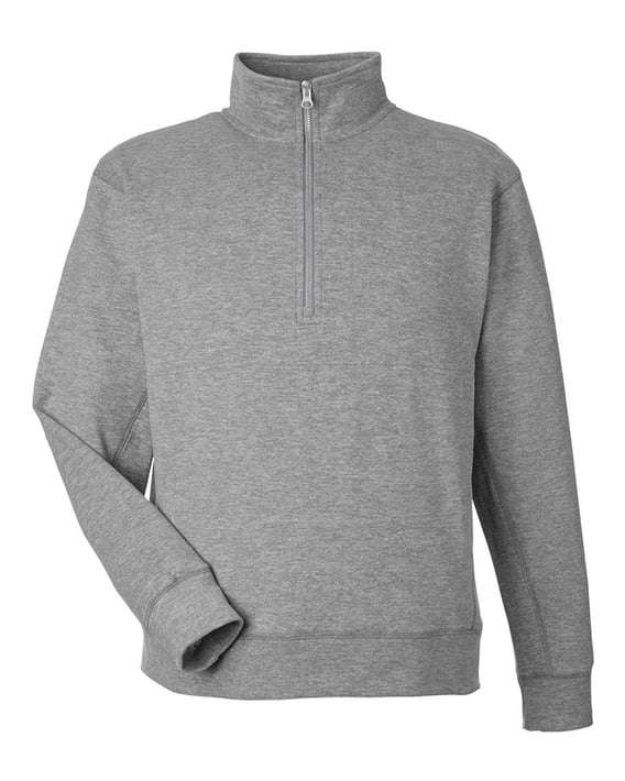 Front view of Electric Fleece Quarter-Zip Sweatshirt