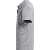 Side view of Youth Zone Sonic Heather Performance Polo