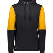 Front view of All-American Team Fleece Colorblocked Hooded Sweatshirt