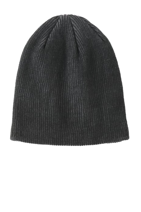 Frontview ofRib Knit Slouch Beanie