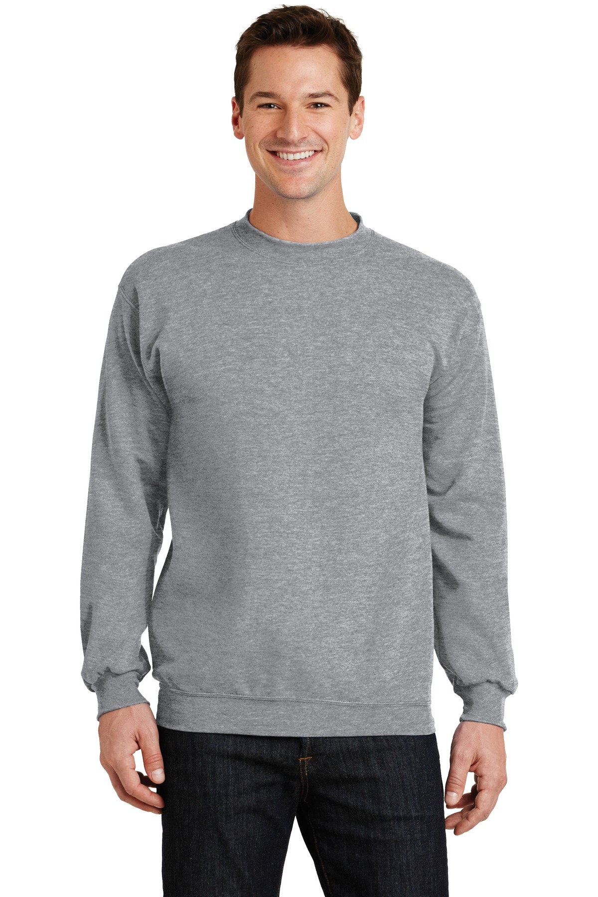 Front view of Core Fleece Crewneck Sweatshirt