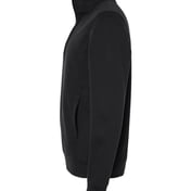 Side view of Heavyweight Fleece Quarter-Zip Sweatshirt